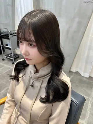 ロング カラー newi梅田🫧韓国 ヘア🫧sakiのヘアスタイル