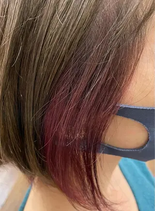 ミディアム 市川 舞のヘアスタイル