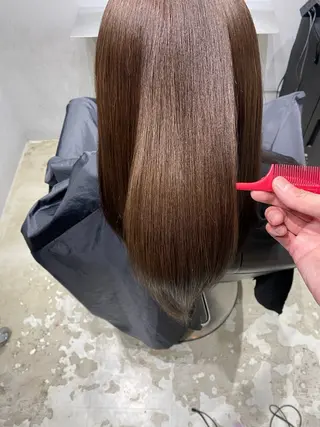 ロング カラー レイヤー×髪質改善✨ 渋谷/佐藤侑哉のヘアスタイル