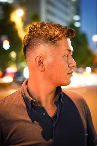 ショート メンズ 津田 祐岐のヘアスタイル