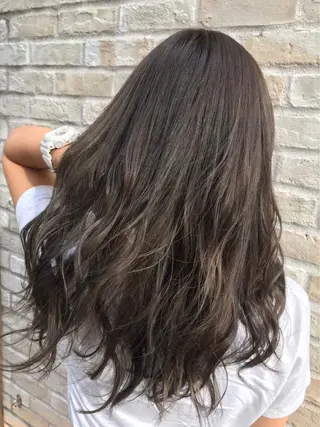ロング ヘアセット 野中のヘアスタイル
