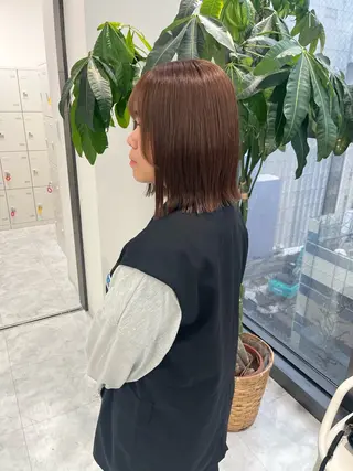 ミディアム カラー トレンドレイヤー No.1/KOHEIのヘアスタイル