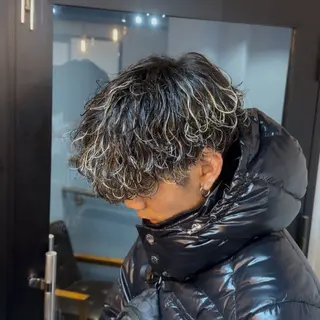 カラー パーマ メンズ メンズ特化/ショート /ツイスパ/結希のヘアスタイル