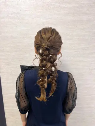 ヘアアレンジ 鈴木 芽香のマツエク・マツパデザイン
