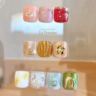 ネイル nail salon La Pommeのネイルデザイン