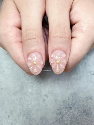 ネイル 3dパーツ/流行り 👧shushu❤️のネイルデザイン