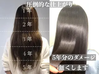 ロング カラー 笠原 健人のヘアスタイル