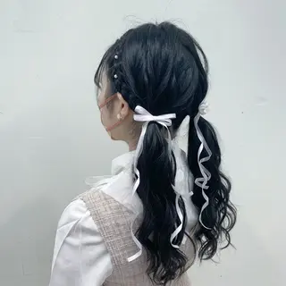 ヘアアレンジ 🩶ヘアセット Ayaha🩶のヘアスタイル