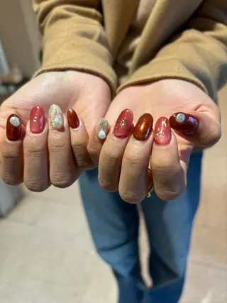 ネイル mano Hanaのネイルデザイン