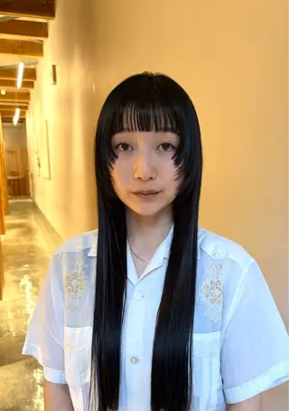 ロング 한국에English OK🌼unaのヘアスタイル