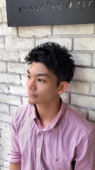 メンズ 工藤 綾華のヘアスタイル
