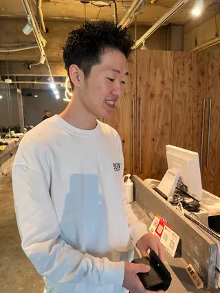 メンズ イトシテ所属・不藤 代史伽のヘアスタイル