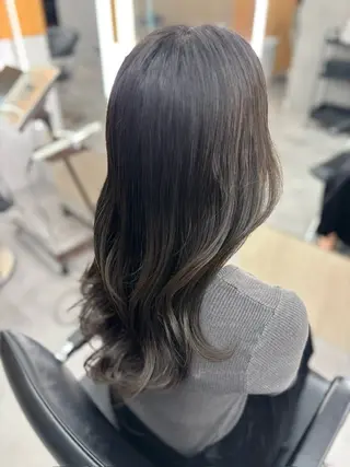 ロング 縮毛矯正/カラ ー/艶髪🌻ひな🌻のヘアスタイル