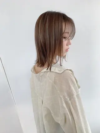 ミディアム カラー ✨楠木 愛理✨のヘアスタイル