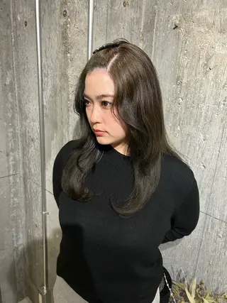 ロング カラー 透明感似合わせカラー 🍀あかり🍀のヘアスタイル