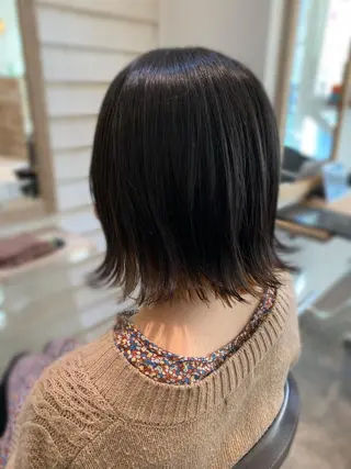 ショート 🍀艶髪縮毛矯正/ 風殿　滉太🍀のヘアスタイル