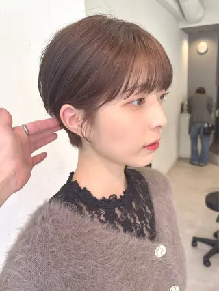 ショート カラー ハイライト/ショート /ボブ/RYOHEIのヘアスタイル