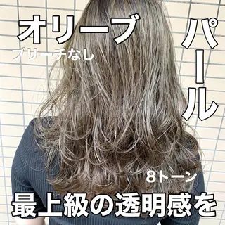 カラー ブリーチなしで 全国から予約殺到♡のヘアスタイル