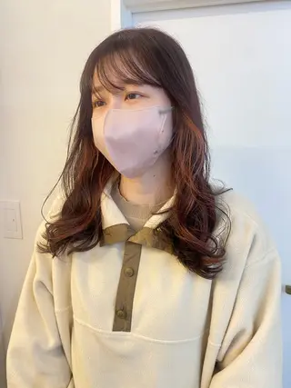 ロング カラー ichika/福岡 /透明感カラー🤎のヘアスタイル