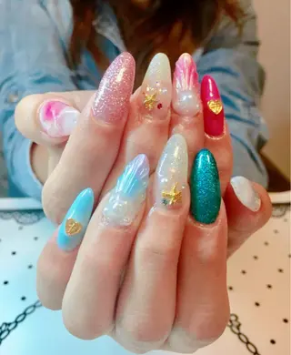 ネイル nailist cocoのネイルデザイン