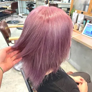 ミディアム カラー 後藤 舞衣のヘアスタイル