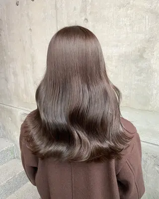 ロング ブリーチなし透明感 カラー/MISANOのヘアスタイル