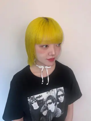 ショート AIRA/ブリーチ /透明感カラーのヘアスタイル