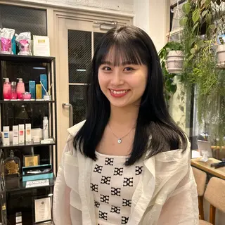 ミディアム じゅわっと暖色カラー 🍊Moemiのヘアスタイル