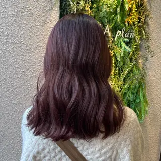 セミロング 🪽ナチュラルヘア* 大下唯奈🪽🫧のヘアスタイル