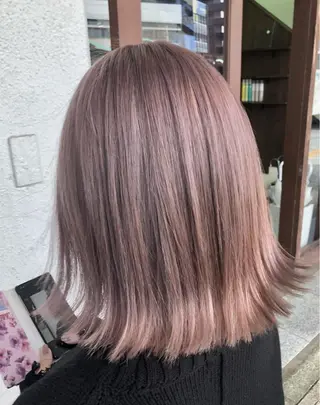 カラー ダブルスキルエクステ /羽エクステ白石宇由のヘアスタイル