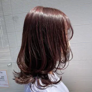 ミディアム FERIAあべの KARINのヘアスタイル