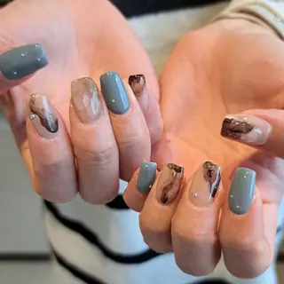 ネイル Nail mood デザイン持ち込みokのネイルデザイン
