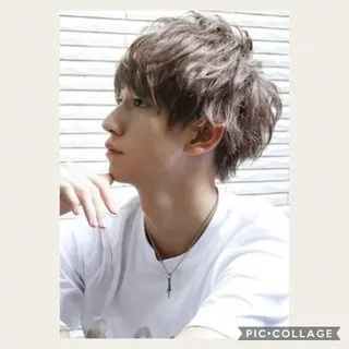 ショート 🦁メンズモデル募集 🎧関瑠奈🛵のヘアスタイル