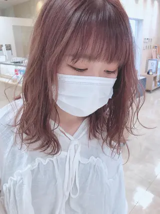 ロング カラー 盛れるレイヤーカット 得意🌹井上美沙のヘアスタイル