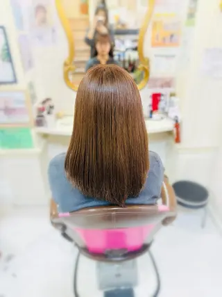 ロング 菅沼 美咲のヘアスタイル