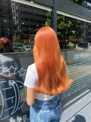 ロング カラー ️💕淡いハイトーン 💕︎︎ひかるのヘアスタイル