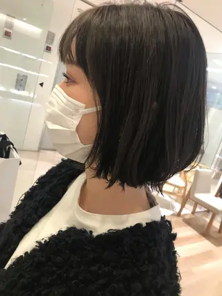 ショート カラー 髪質改善カラー/ボブ 🌻Mutsumiのヘアスタイル