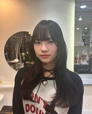 ロング enrich / キタガワ カノンのヘアスタイル