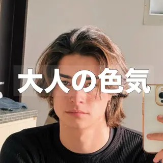 パーマ メンズ 渋谷/メンズパーマ 大岡拓海のヘアスタイル