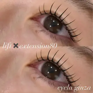 マツエク・マツパ EYELA maho 銀座のマツエク・マツパデザイン