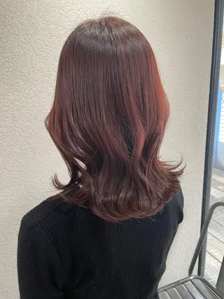 ミディアム カラー 🍒Nagisa 🍒のヘアスタイル