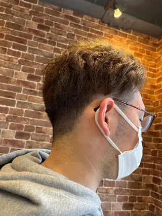 ショート カラー パーマ ヘアアレンジ メンズ キッズ ネイル アイブロウ 久木原 ゆりのヘアスタイル