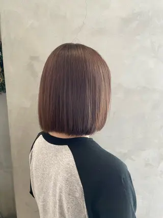 カラー 井上 嘉名のヘアスタイル