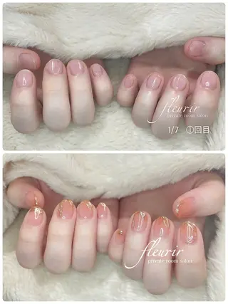 ネイル フルリール 【プライベートサロンのネイルデザイン