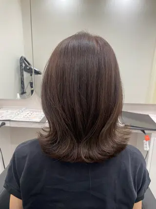 ミディアム 阪急/箕面/髪質改善 /千夏のヘアスタイル