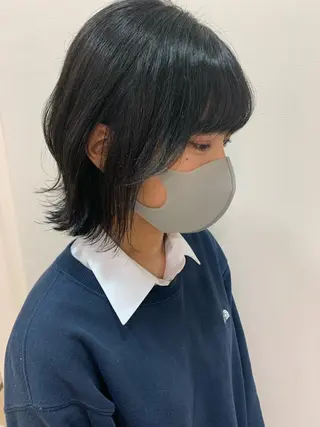 ショート カラー 顔まわりカット✄ ベージュカラー🧸のヘアスタイル