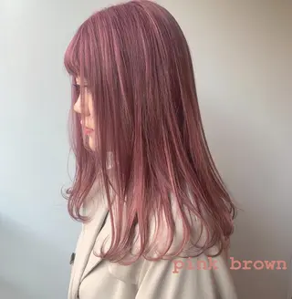 ロング カラー 💗🤍透明感カラー 🤍💗kanonのヘアスタイル