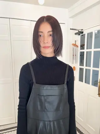 ミディアム カラー Memories 銀座のヘアスタイル