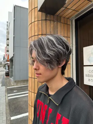カラー メンズ ハヤシカズキ/カラー ✂/メンズパーマのヘアスタイル