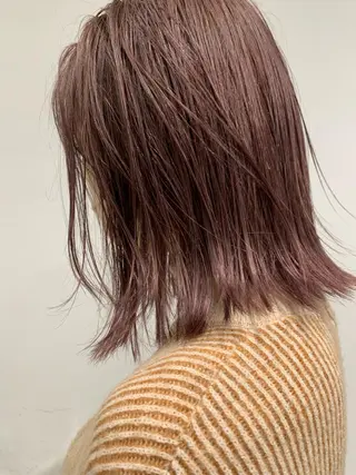 ミディアム カラー 透明感カラー🫧 nanohaのヘアスタイル